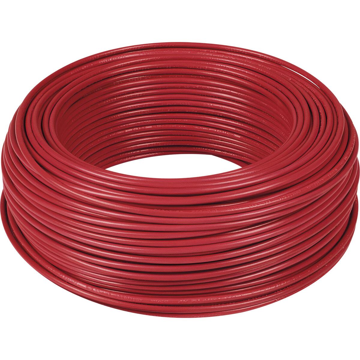 Cabo FlexÃ­vel 2,5Mm Vermelho 450/750V 15M Cobrecom