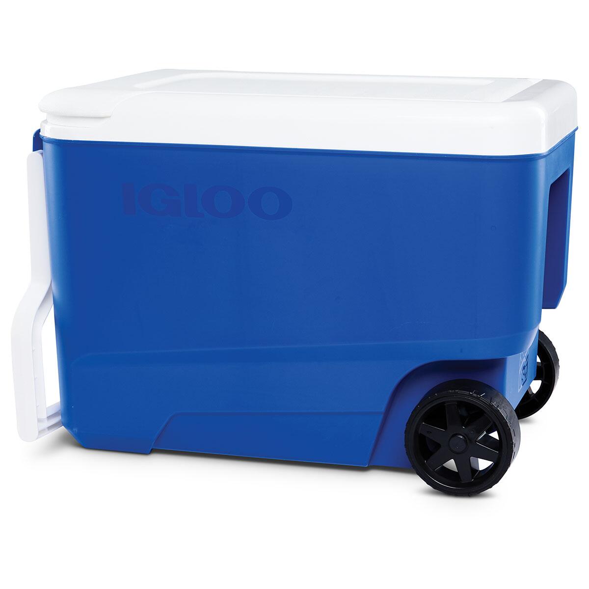 Caixa TÃ©rmica Wheelie Cool Azul Com Rodas 36L Igloo