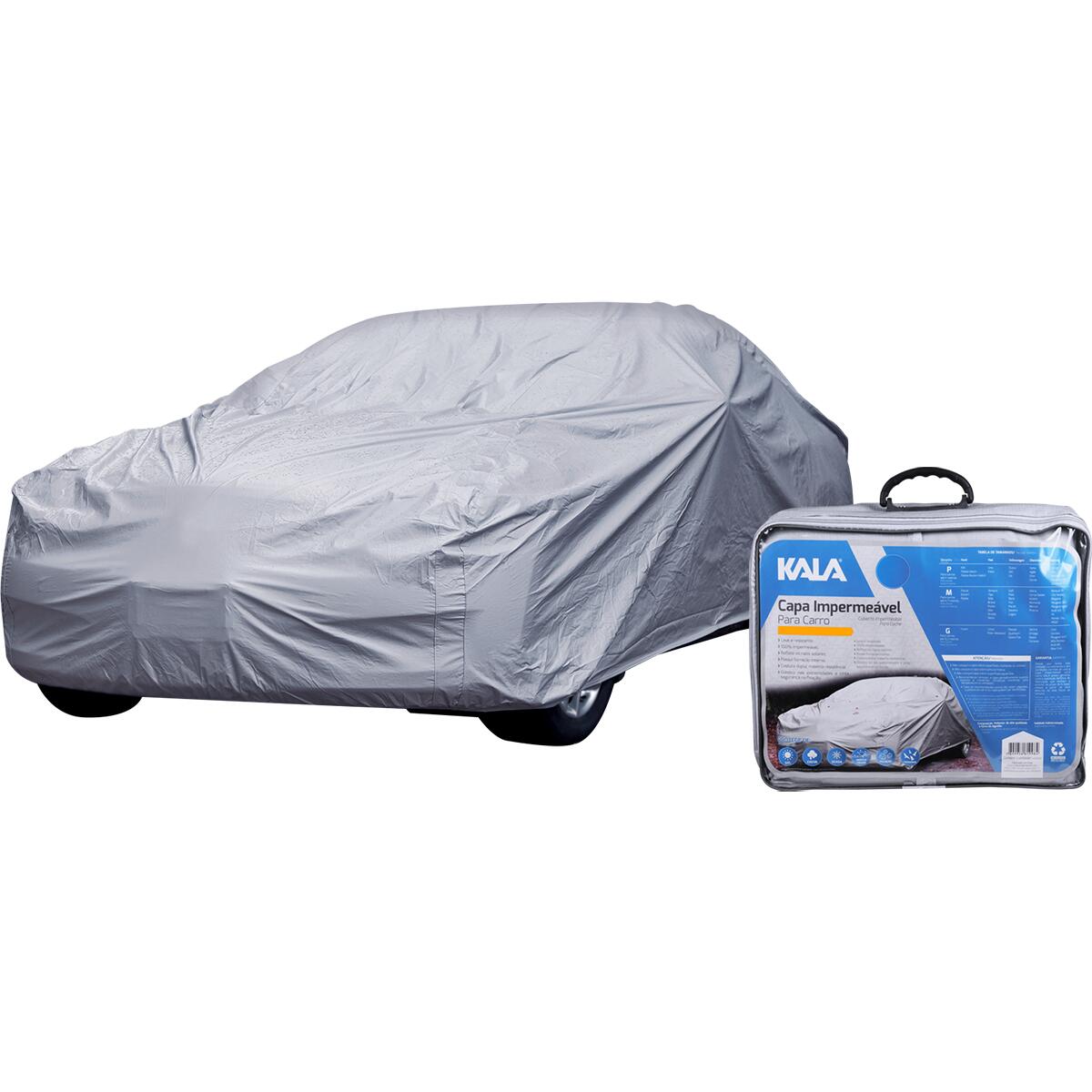 Capa De ProteÃ§Ã£o ImpermeÃ¡vel Para Carro Tamanho P Kala