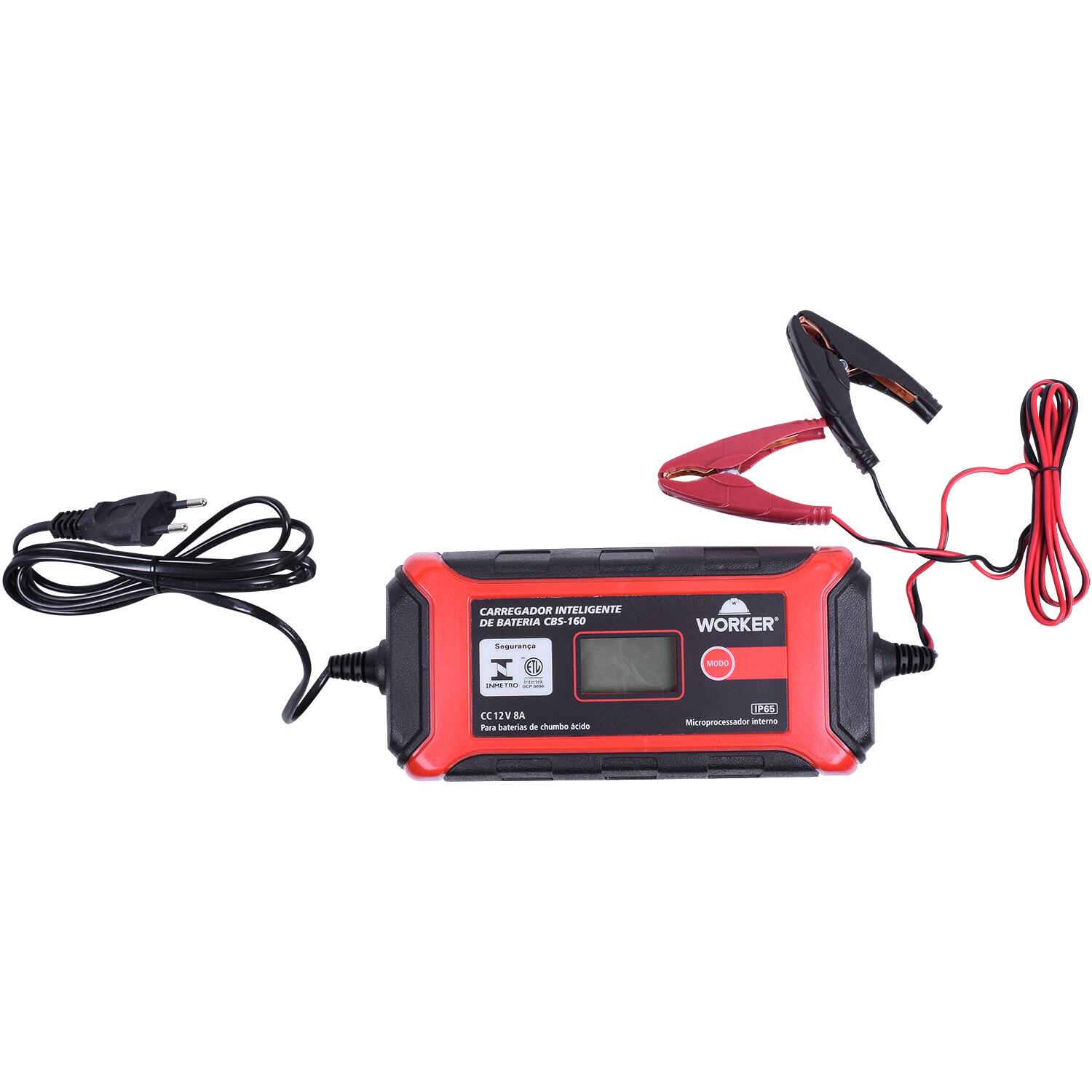 Carregador Inteligente De Baterias Cbs-160 Worker 127V