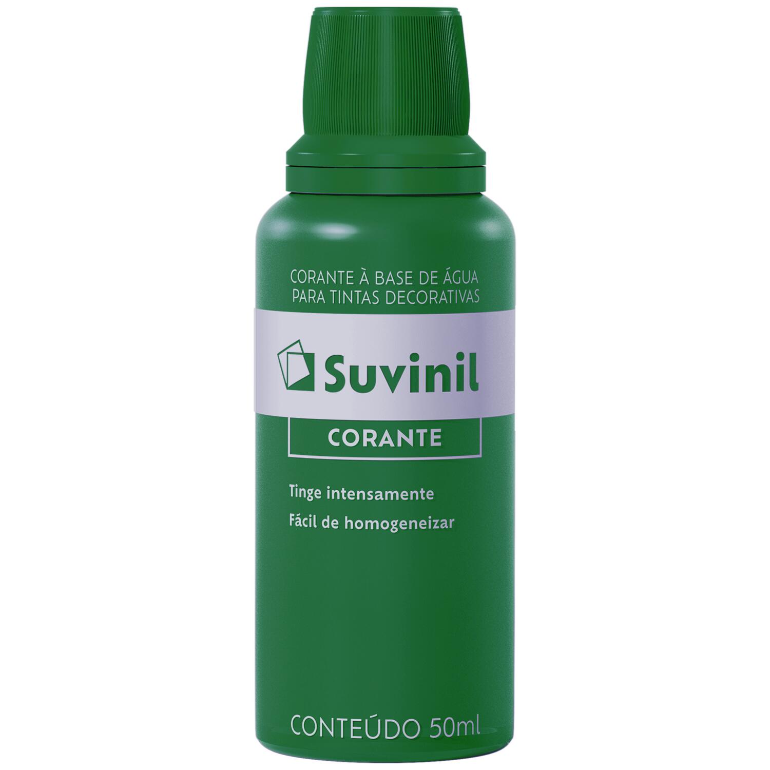 Corante LÃ­quido Para Tinta Verde 50Ml 12 PeÃ§as Suvinil