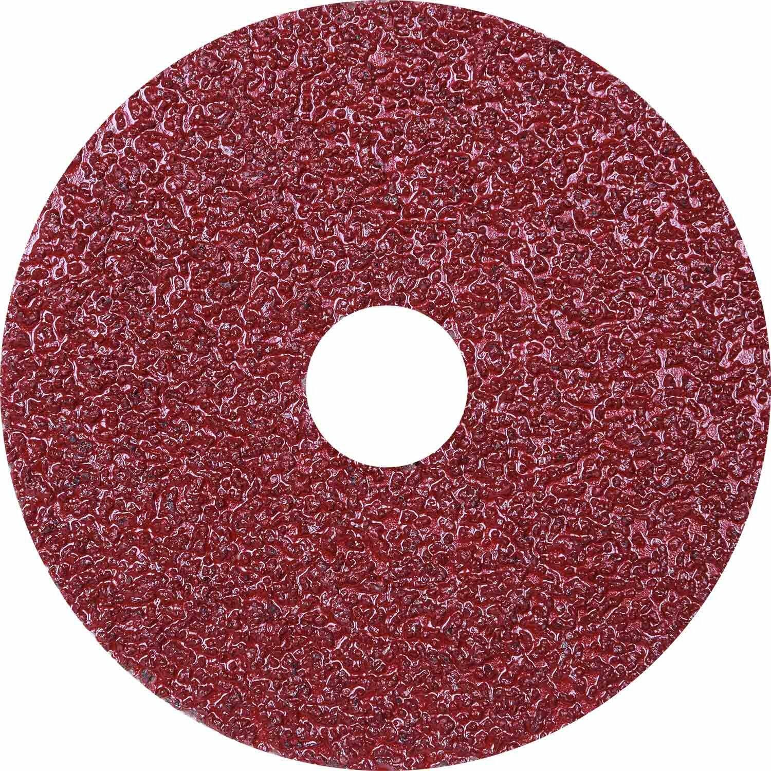Disco De Lixa De Fibra 4.1/2″ X 7/8″ GrÃ£o 24 Worker