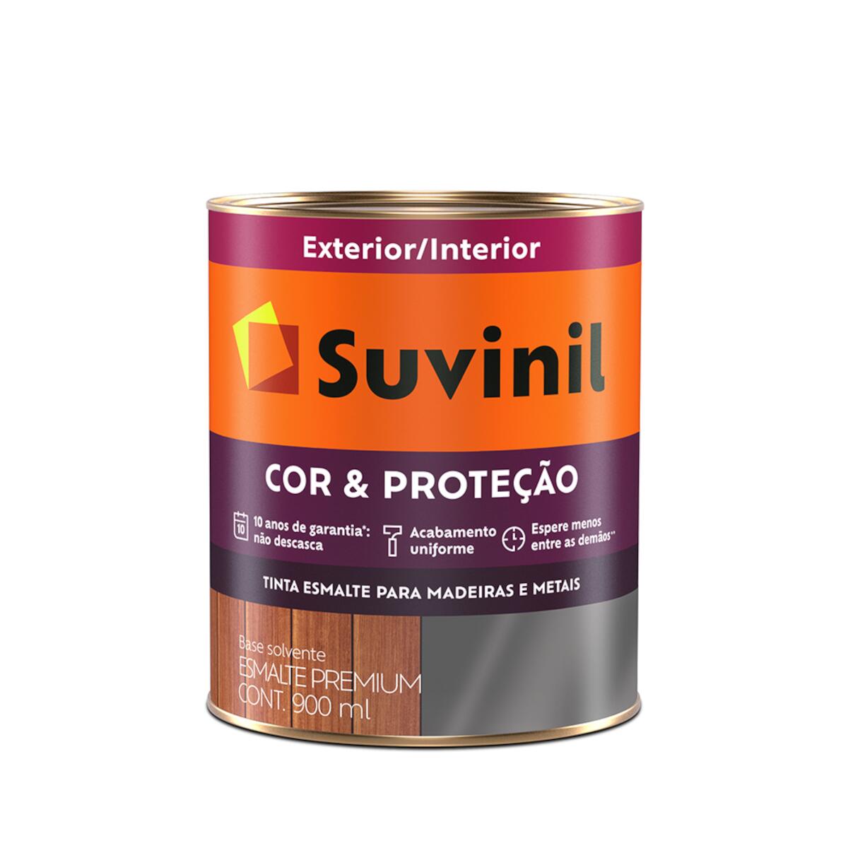 Tinta Esmalte Cor & Proteção Fosco Verde Escuro 900Ml Suvinil