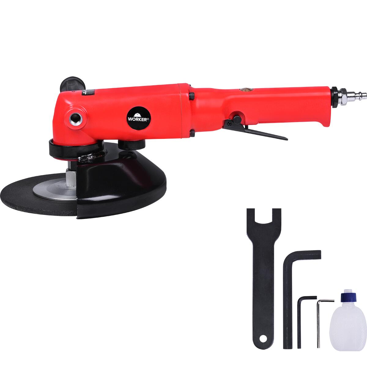 Esmerilhadeira Angular PneumÃ¡tica 7″ 180Mm Worker
