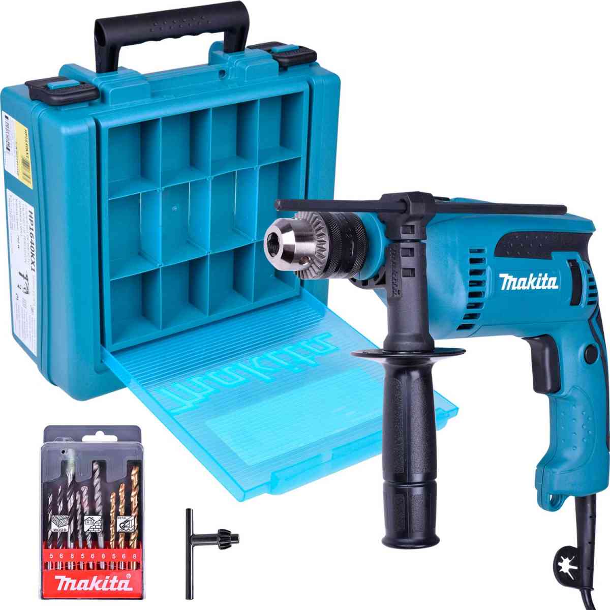 Furadeira De Impacto ReversÃ­vel 1/2″ 44800Ipm 760W 220V Makita