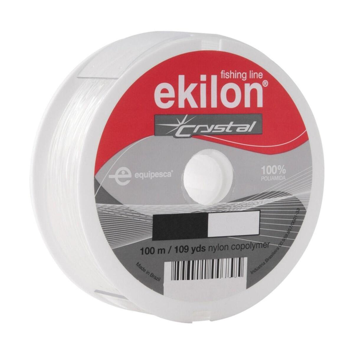 Linha De Pesca Crystal 0,90Mm 100M Ekilon