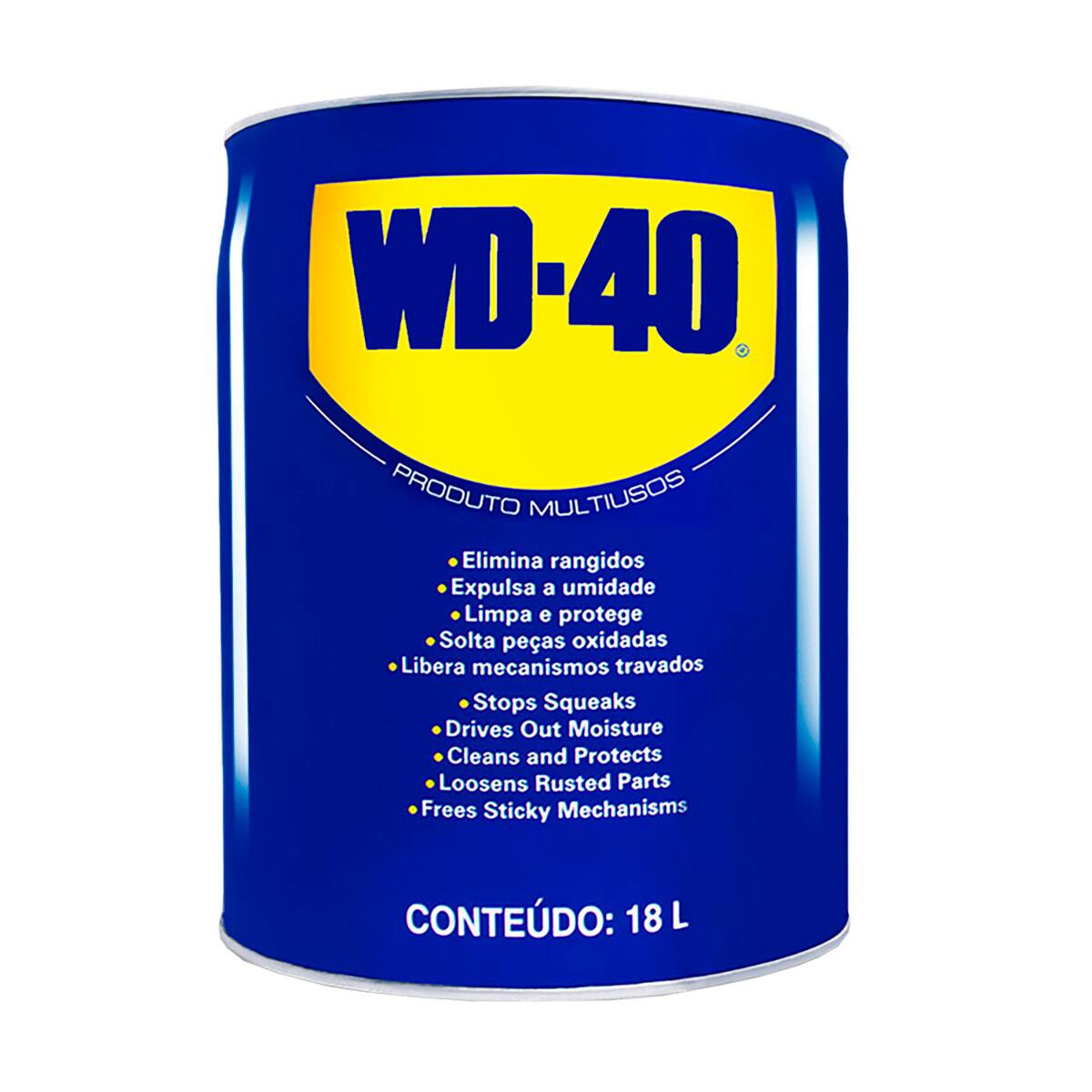 Lubrificante Produto Multiusos Balde 18L Wd-40