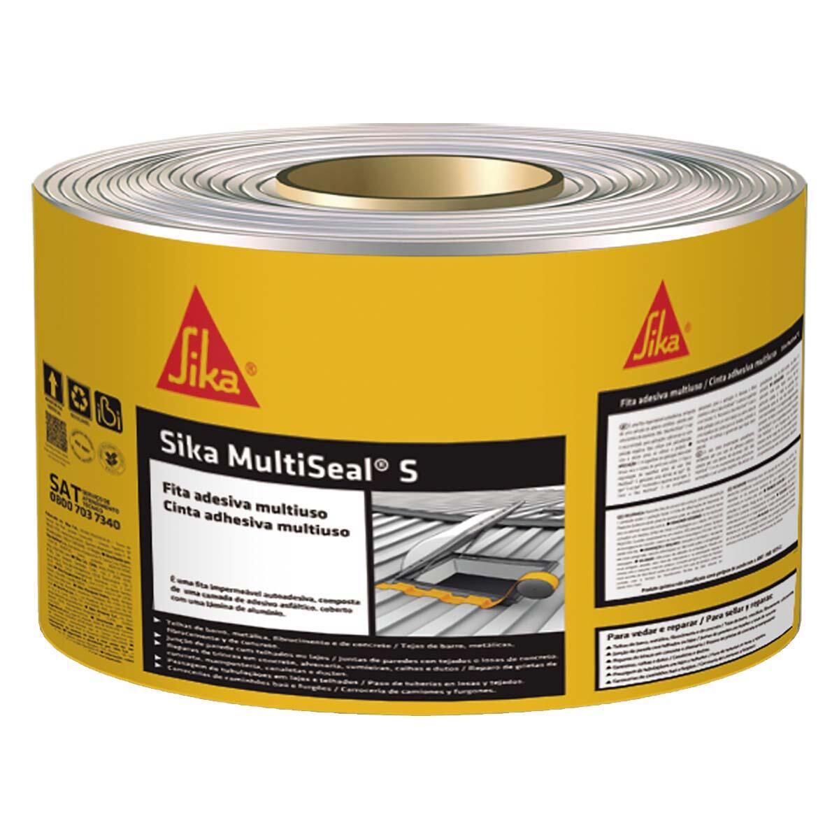 Fita AsfÃ¡ltica Multiseal S ImpermeÃ¡vel 0,15X10M Sika