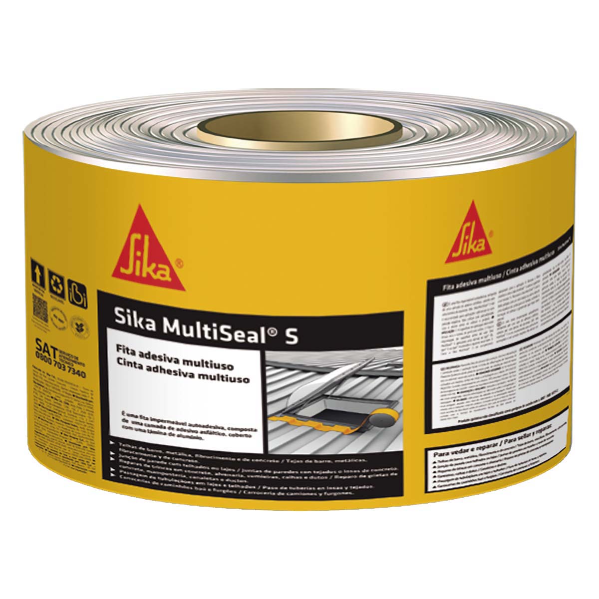 Fita AsfÃ¡ltica Multiseal S ImpermeÃ¡vel 0,3X10M Sika