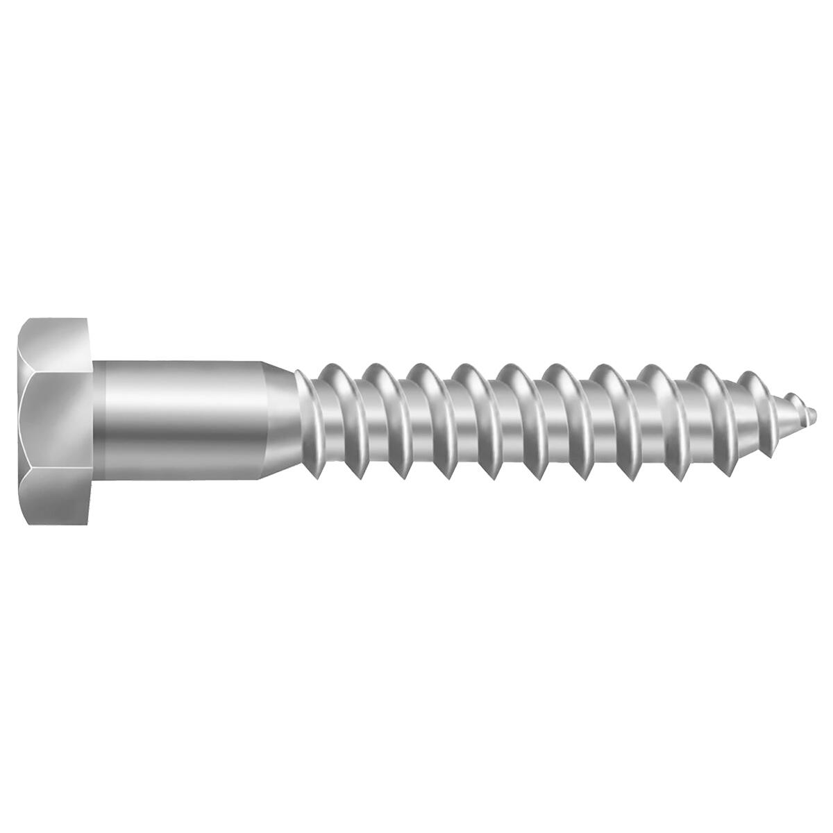 Parafuso Sextavado Soberba Zincado 5/16″x40Mm 200 PeÃ§as Worker