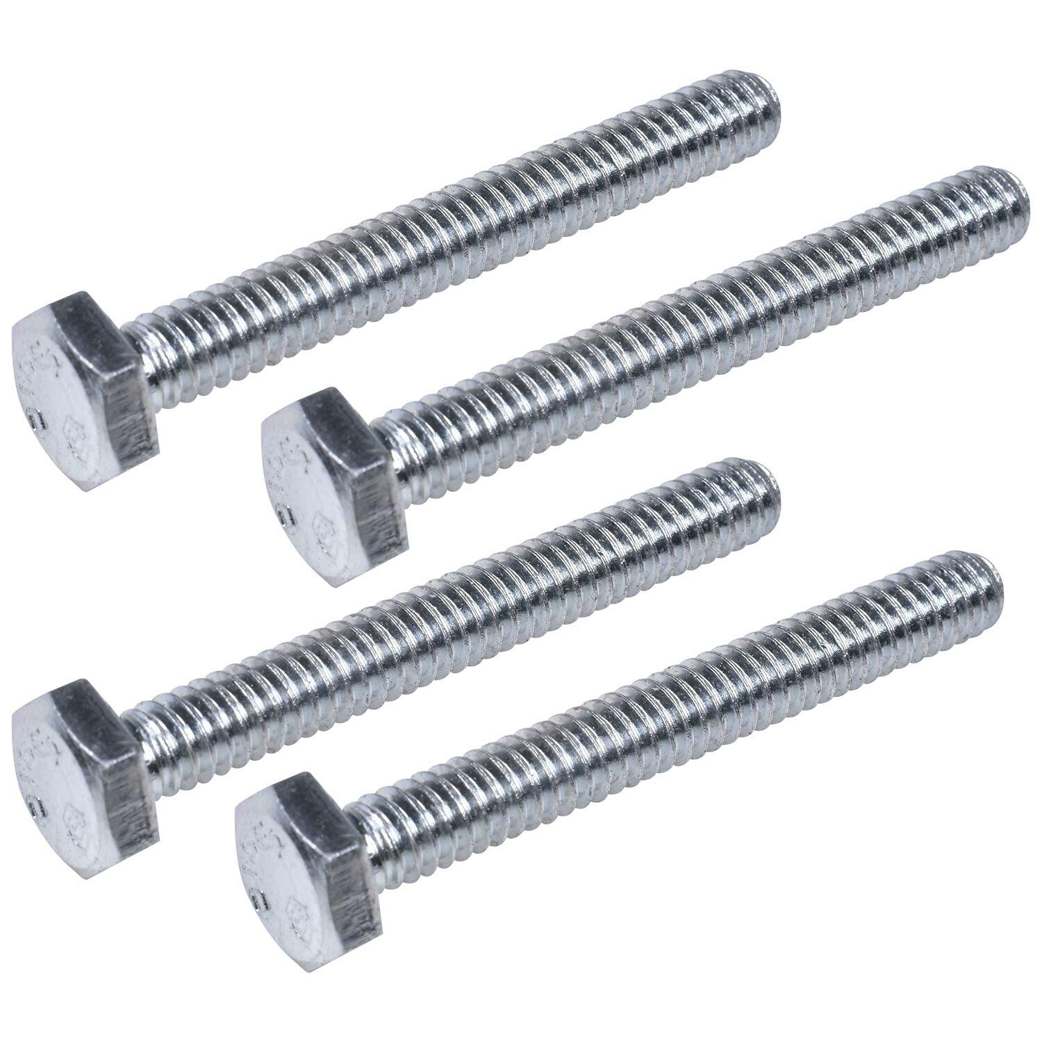 Parafuso Sextavado Rosca Unc 1/4â€ X 2â€ 421863 Worker â€“ 4 PÃ§s