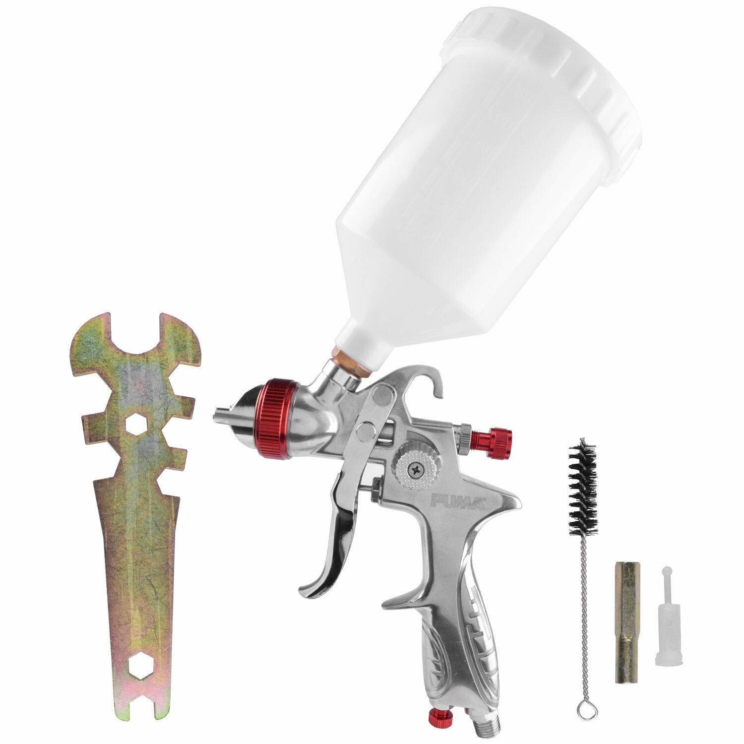 Pistola De Pintura 1/4″ 42,66Psi 600Ml Puma