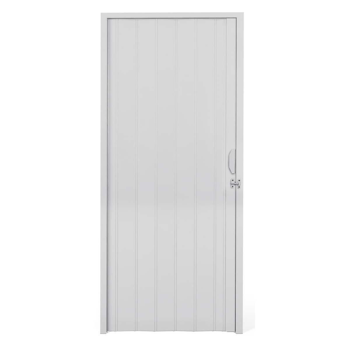 Porta Sanfonada Pvc 2,10M X 70Cm Cinza Kala