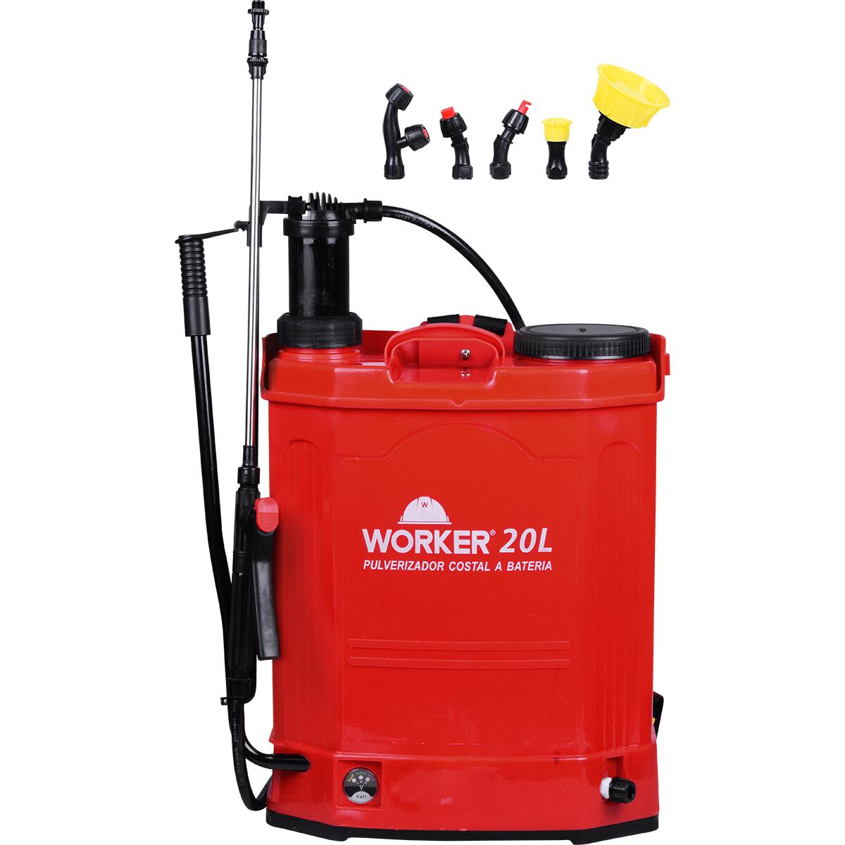 Pulverizador Costal A Bateria 20L Bivolt Worker