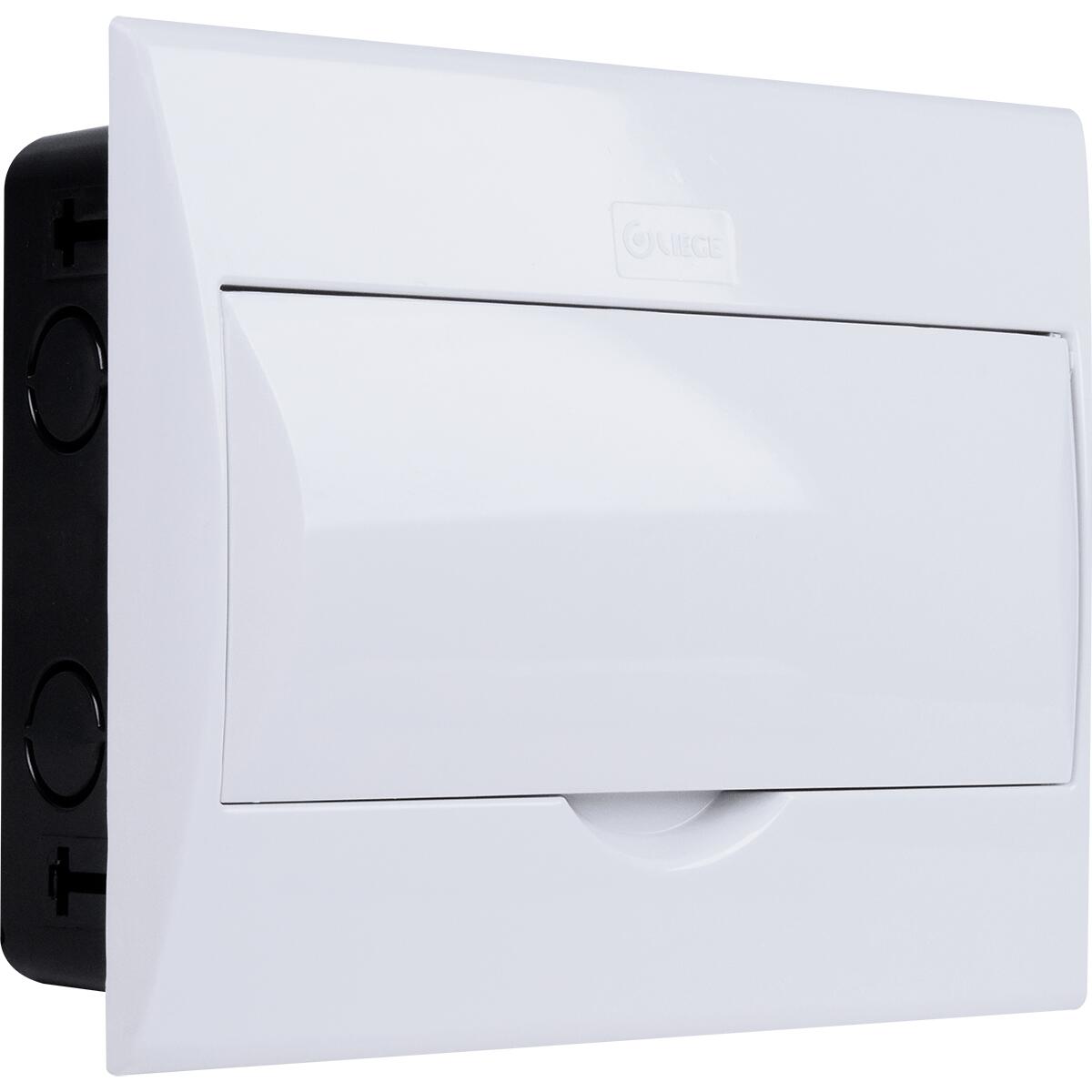 Quadro De DistribuiÃ§Ã£o De Embutir Branco 9/12 Disjuntores Liege