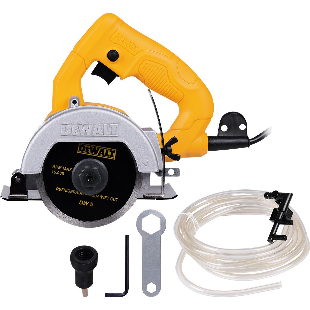 Serra MÃ¡rmore 125Mm 1400W 220V Com AcessÃ³rios Dw862W Dewalt