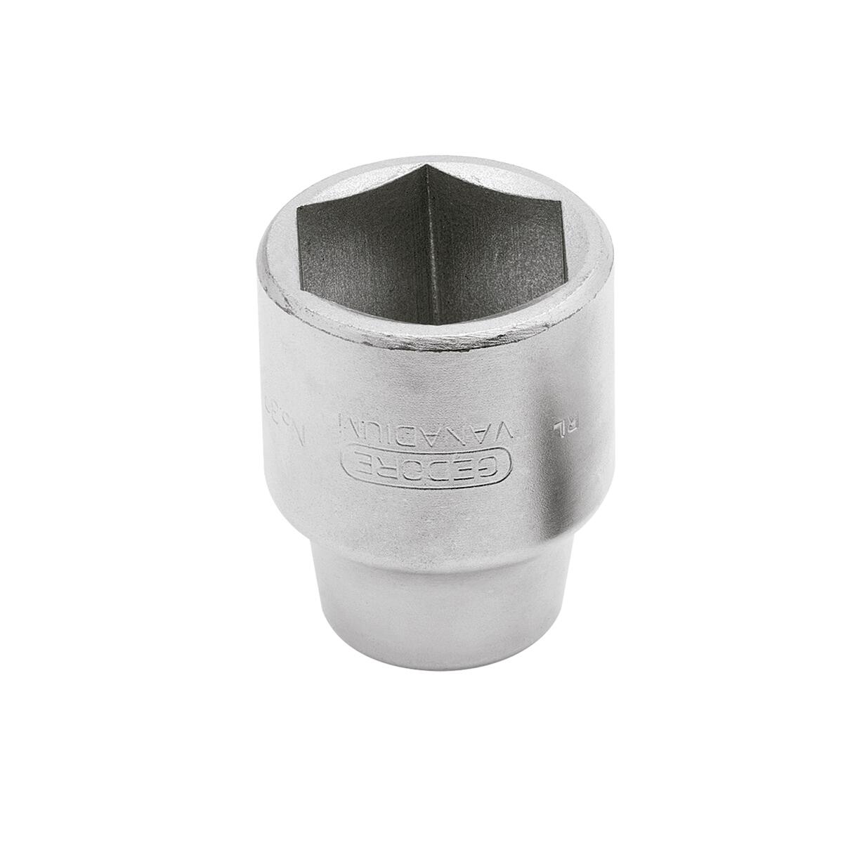 Soquete Sextavado Encaixe 3/4″ 24Mm Gedore