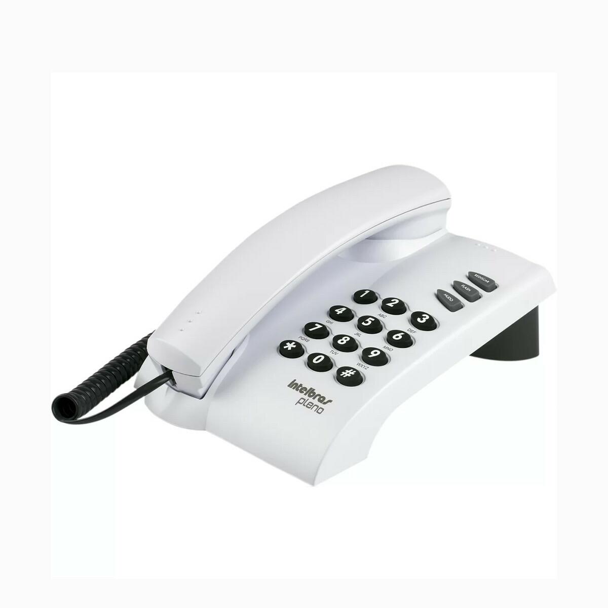 Telefone Mesa Pleno Cinza Ãrtico Intelbras