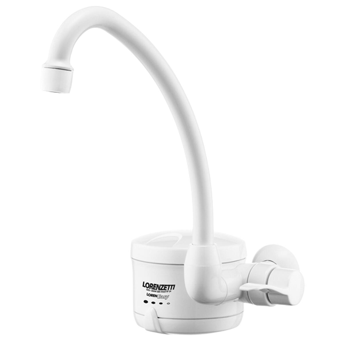 Torneira ElÃ©trica De Parede Loren Easy 4T 5500W 220V Lorenzetti