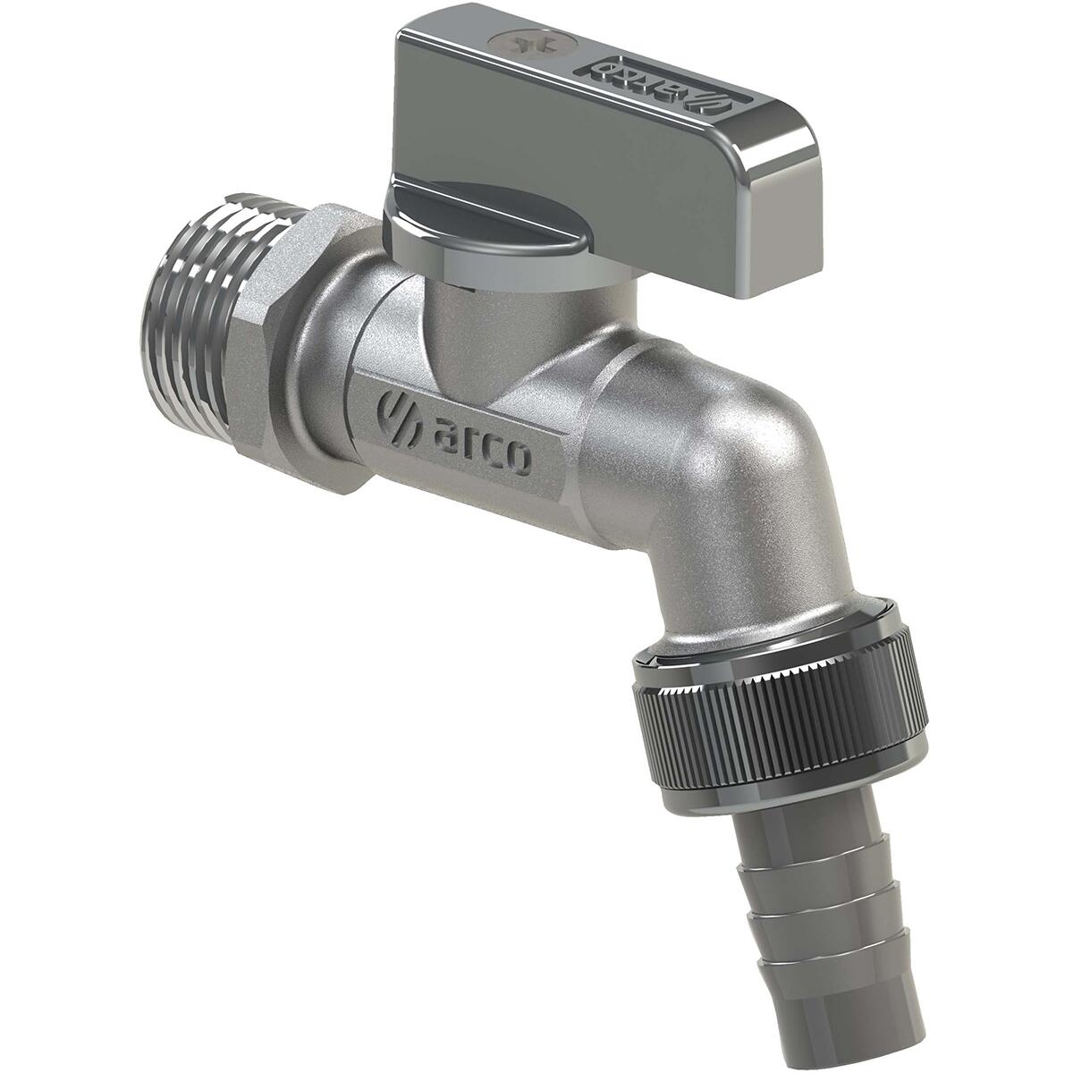 Torneira Jardim Nano Arco Cr LatÃ£o 1/2X1/2″