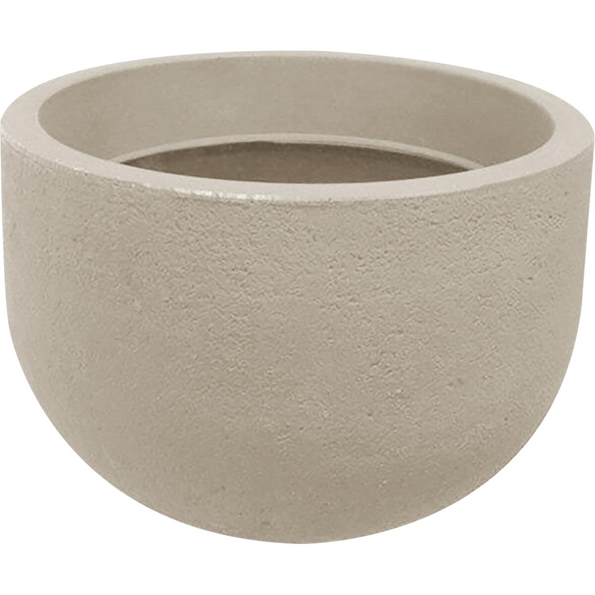 Vaso Redondo RÃºstico Cimento 45Cm Japi