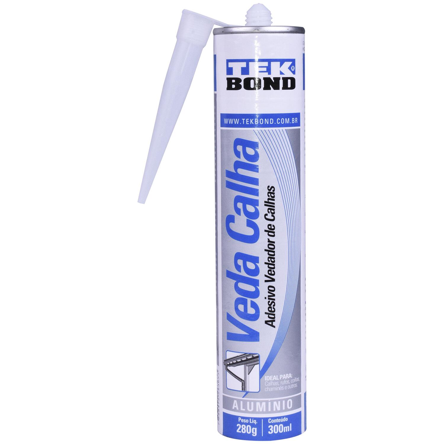Adesivo Veda Calha AlumÃ­nio 280G Tekbond