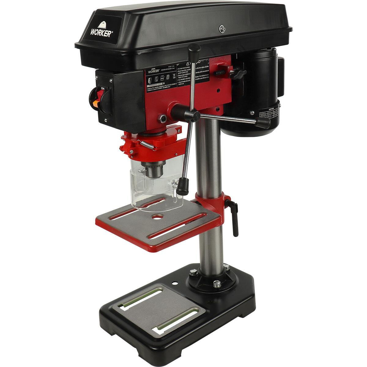 Furadeira De Bancada 5 Velocidades 13Mm 1/3Hp Bivolt Worker