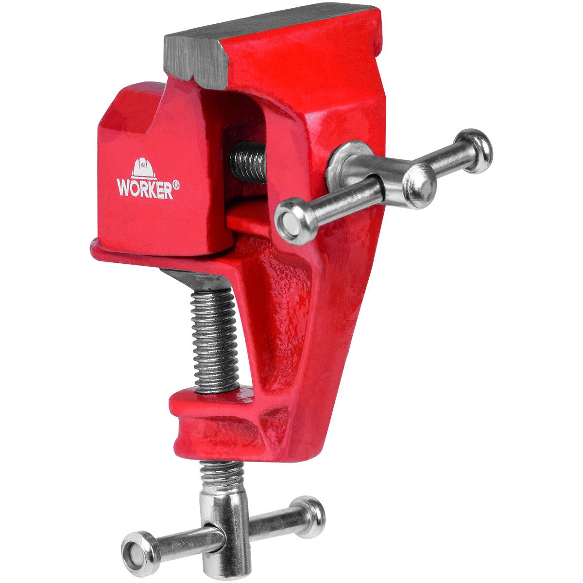 Mini Torno De Bancada Fixo 60Mm Worker
