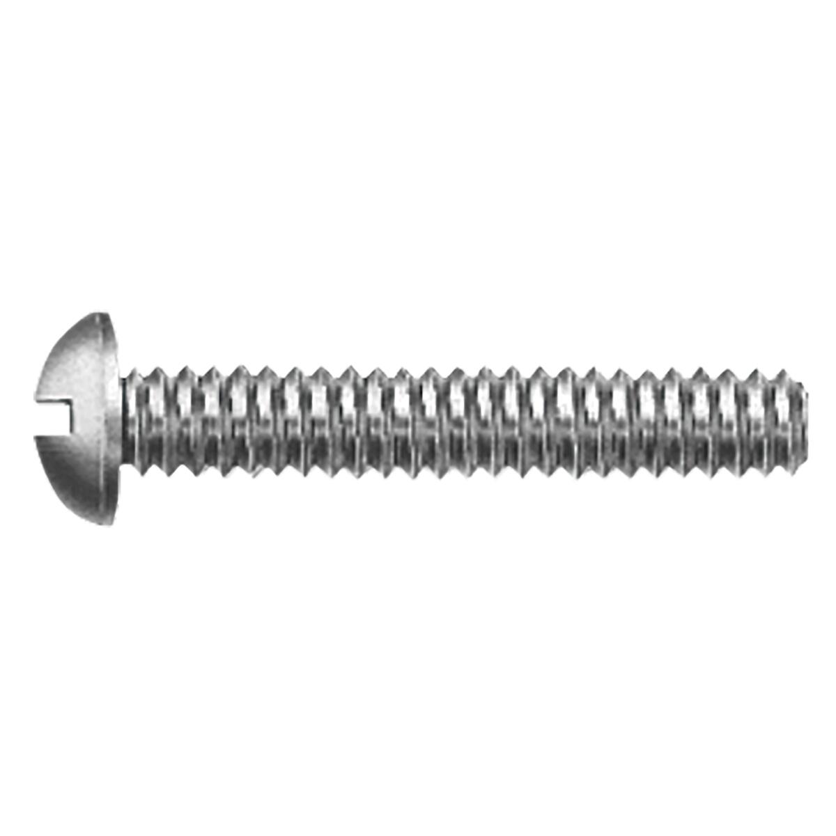 Parafuso MÃ¡quina Redondo Zincado 1/4″x2″ 100 PeÃ§as Ciser