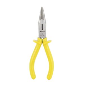 Alicate Bico Meia Cana Isolado Curto 6″ Mayle (Entregue por Super Pro Atacado)