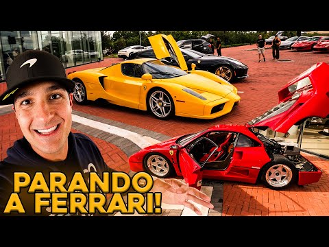 Leia mais sobre o artigo ENCONTRO DE BILIONÁRIOS NA FERRARI * LAFERRARI – ENZO – F40 – 288 GTO *