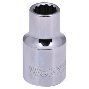 Soquete Estriado Encaixe 1/2″ 10Mm Worker (Entregue por Super Pro Atacado)
