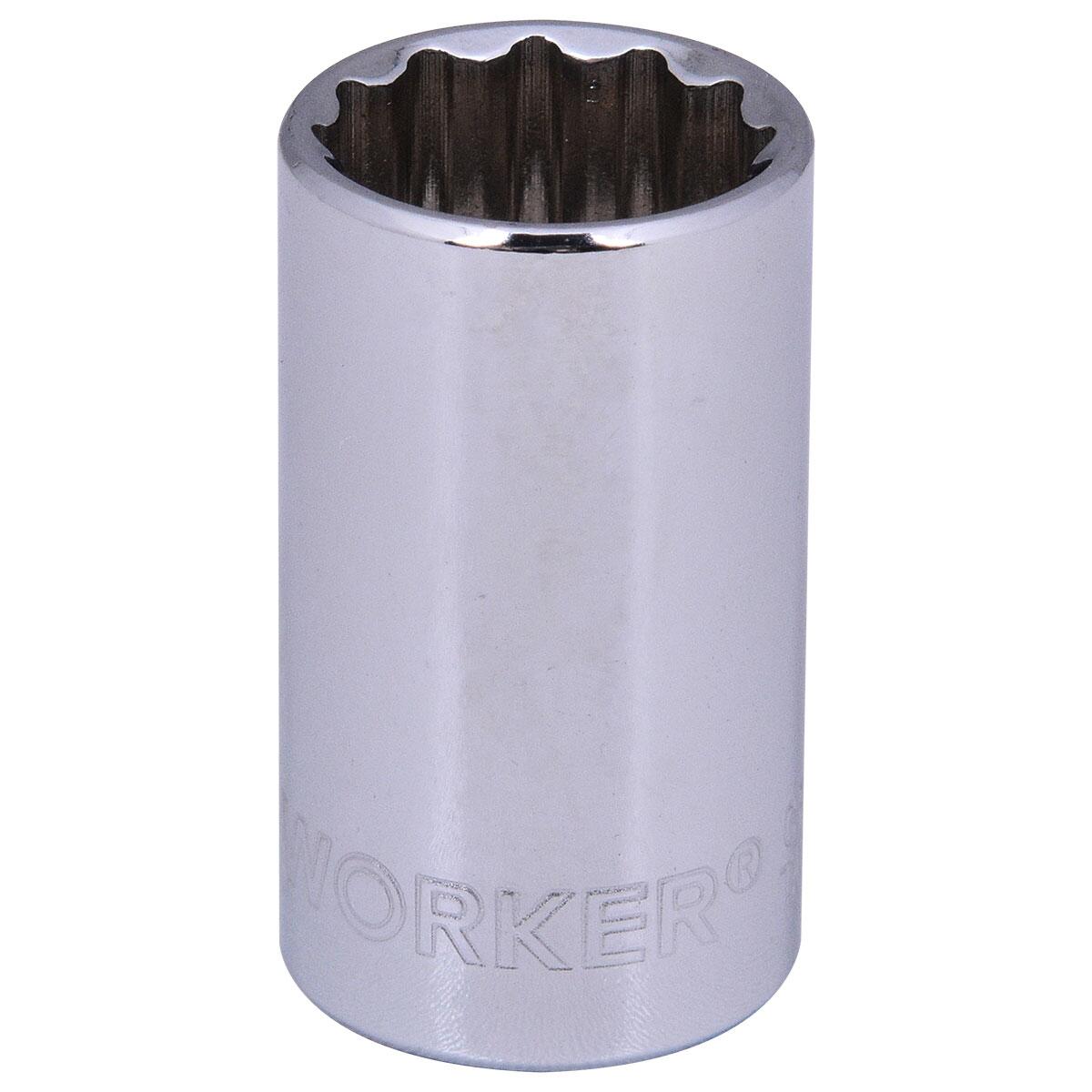 Soquete Estriado Encaixe 1/2" 14Mm Worker