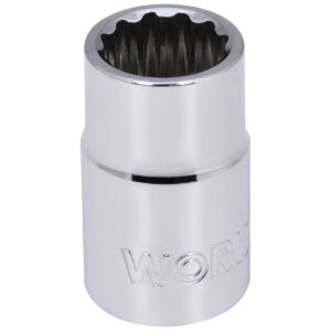 Soquete Estriado Encaixe 1/2″ 9/16″ Worker (Entregue por Super Pro Atacado)