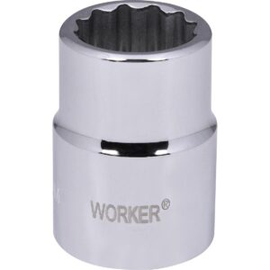 Soquete Estriado Encaixe 3/4″ 21Mm Worker (Entregue por Super Pro Atacado)