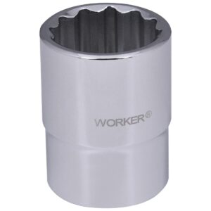 Soquete Estriado Encaixe 3/4″ 27Mm Worker (Entregue por Super Pro Atacado)