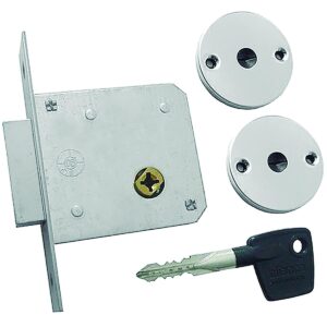 Trava Segurança Aliança Dupla F2000 Inox (Entregue por Super Pro Atacado)