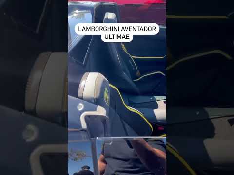 Leia mais sobre o artigo LAMBORGHINI AVENTADOR ULTIMAE ROADSTER #lamborghini #aventador #friends #car #automobile