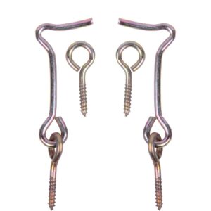Aldrava Com Pitão Bicromatizada 3X50Mm 2 Peças Worker