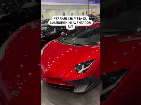Leia mais sobre o artigo E AÍ??? #ferrari #488 #488pista #lamborghini #aventador #aventadorsv #car #cars #carros #automobile