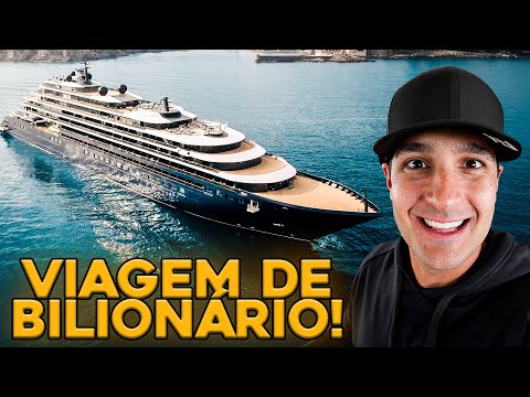 Leia mais sobre o artigo ESSE É O CRUZEIRO MAIS EXCLUSIVO DO MUNDO 🌍 * VLOG DA VIAGEM *