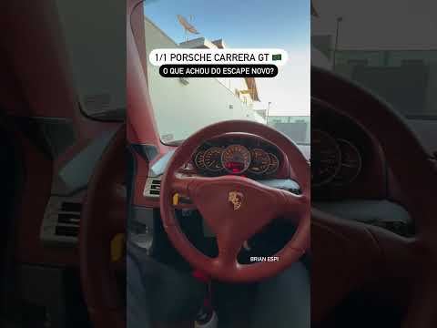 Leia mais sobre o artigo PORSCHE CARRERA GT STRAIGHT PIPE EXHAUST #porsche #carreragt #porschecarreragt #exhaust #car #cars