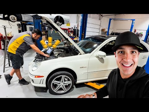 Leia mais sobre o artigo OFICIALMENTE DEU MUITO RUIM NO CARRO DO PROJETO * MERCEDES BENZ E63 AMG *