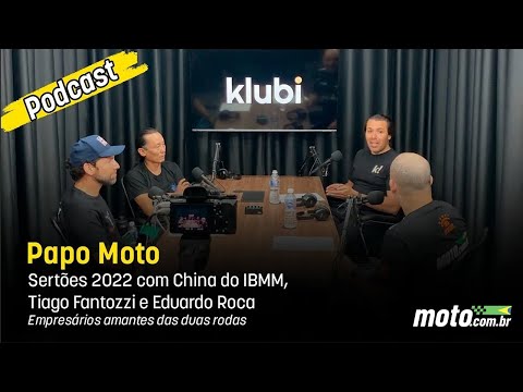 Leia mais sobre o artigo Podcast PAPO MOTO: Sertões  com China do IBMM, Tiago Fantozzi e Eduardo Rocha – Amantes de motos!