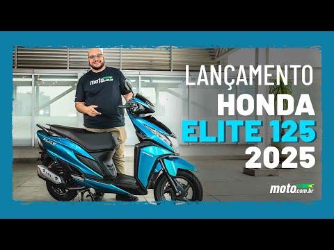 Leia mais sobre o artigo Honda Elite 125 2025 – Lançamento | Novo motor, novo chassi, novo desenho e muito mais!
