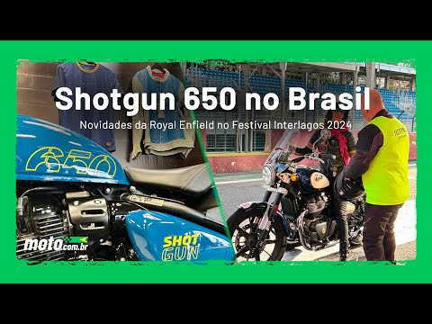 Leia mais sobre o artigo SHOTGUN 650 no Brasil! Tudo o que rolou no estande da Royal Enfield no Festival Interlagos 2024