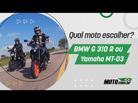 Leia mais sobre o artigo Yamaha MT-03 ou BMW G 310 R,  qual moto escolher? | MOTO.com.br