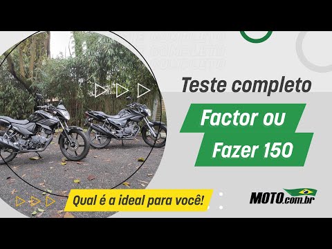 Leia mais sobre o artigo Comparativo Yamaha: Fazer ou Factor 150? | MOTO.com.br