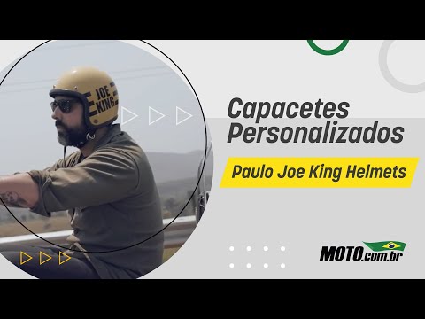 Leia mais sobre o artigo Paulo Joe King: Arte na cabeça com Capacetes Personalizados | MOTO.com.br